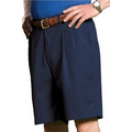 Men's Pleated Front Business Casual Shorts